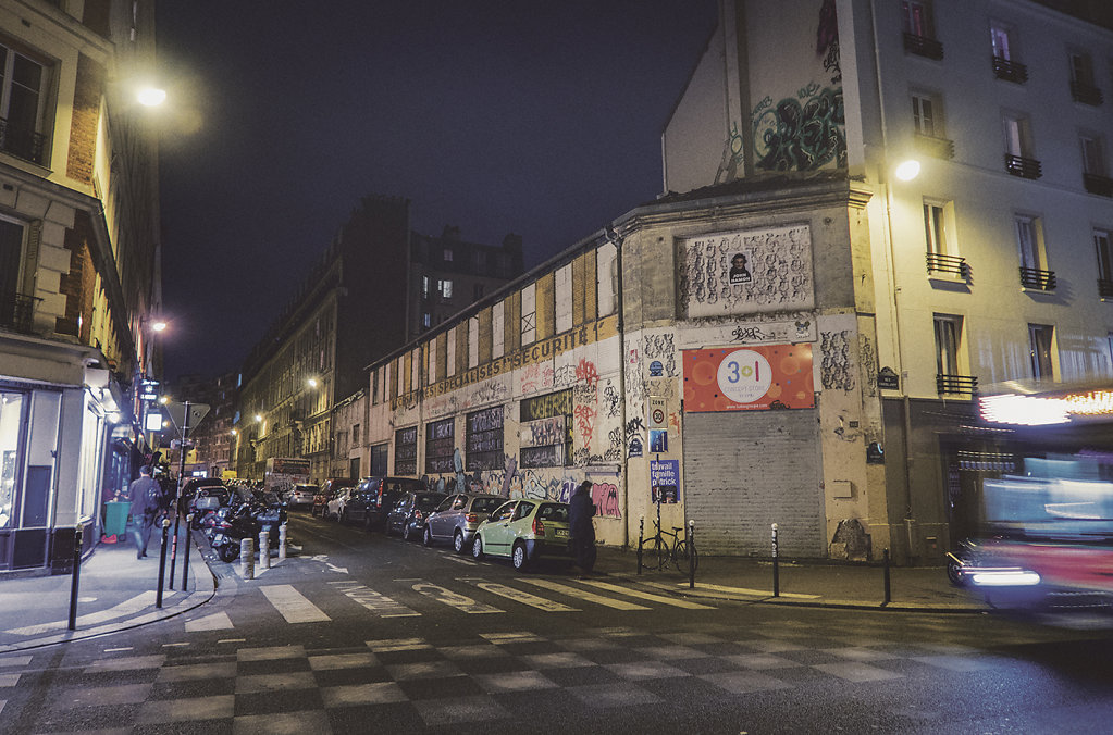 Dans les rues de Paris