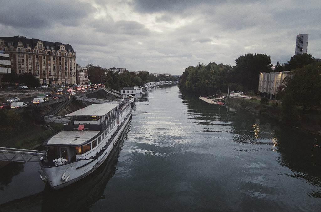 Sur le pont de Neuilly