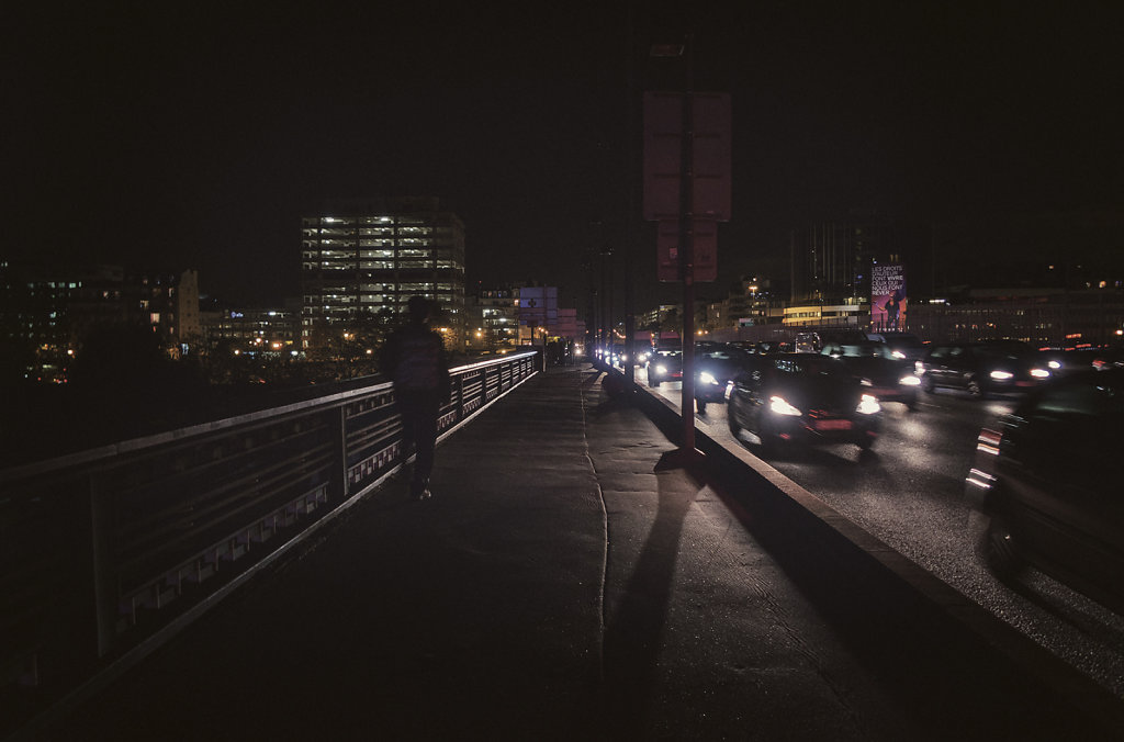 Sur le pont de Neuilly